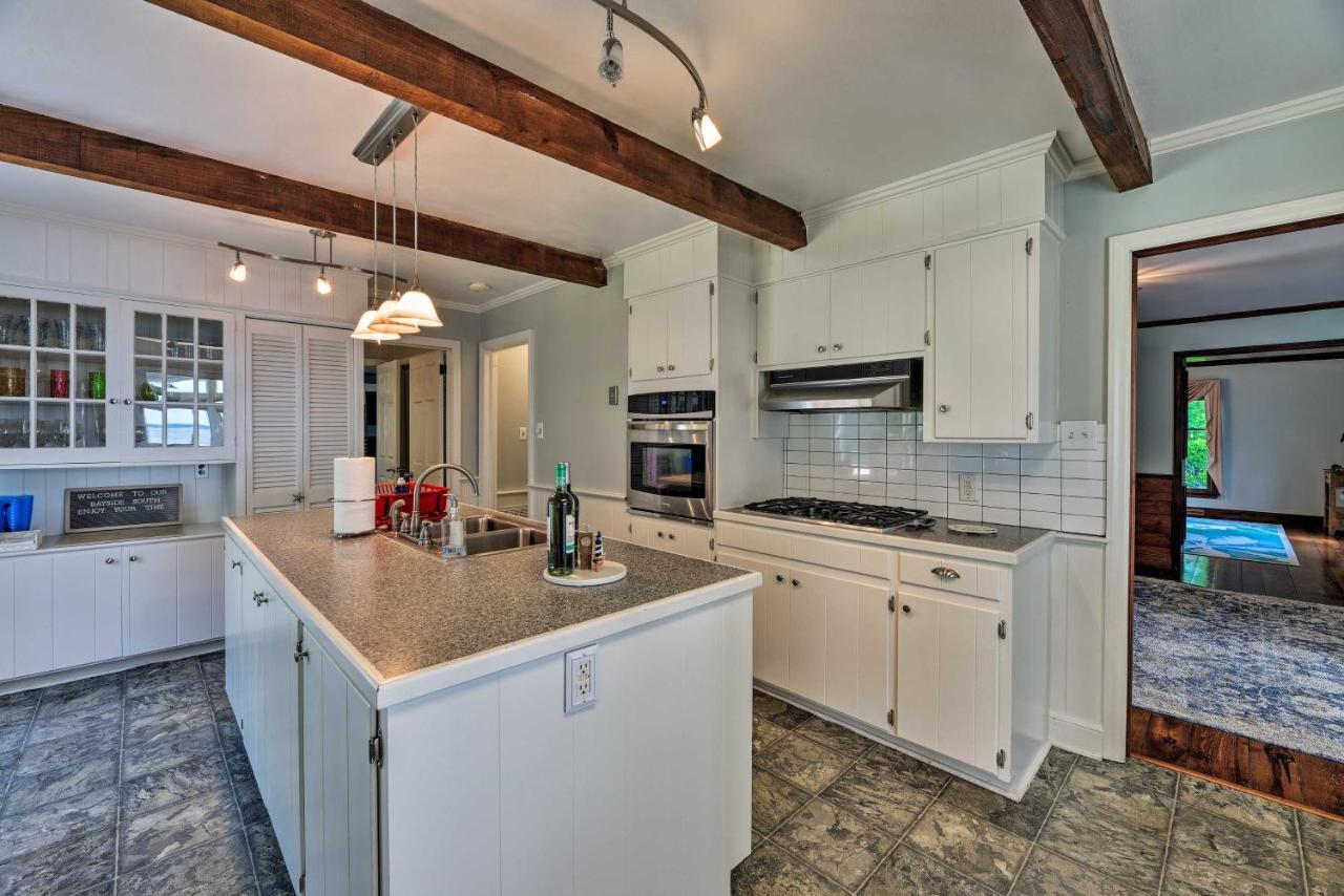 Bayfront Blounts Creek Home Private Beach And Dock! Whichard Beach Exterior foto