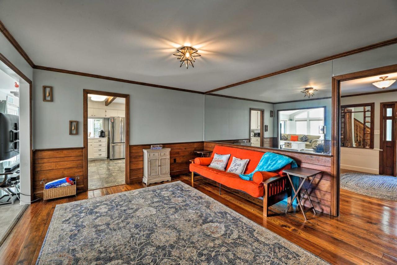 Bayfront Blounts Creek Home Private Beach And Dock! Whichard Beach Exterior foto